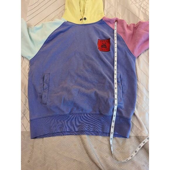 TEDDY fresh color block hoodie sz m - Picture 4 of 5